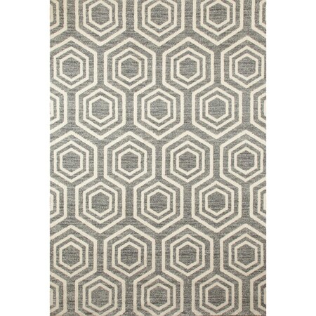 Art Carpet 8 X 10 Ft. Highline Collection Bees Knees Woven Area Rug, Gray 841864100490